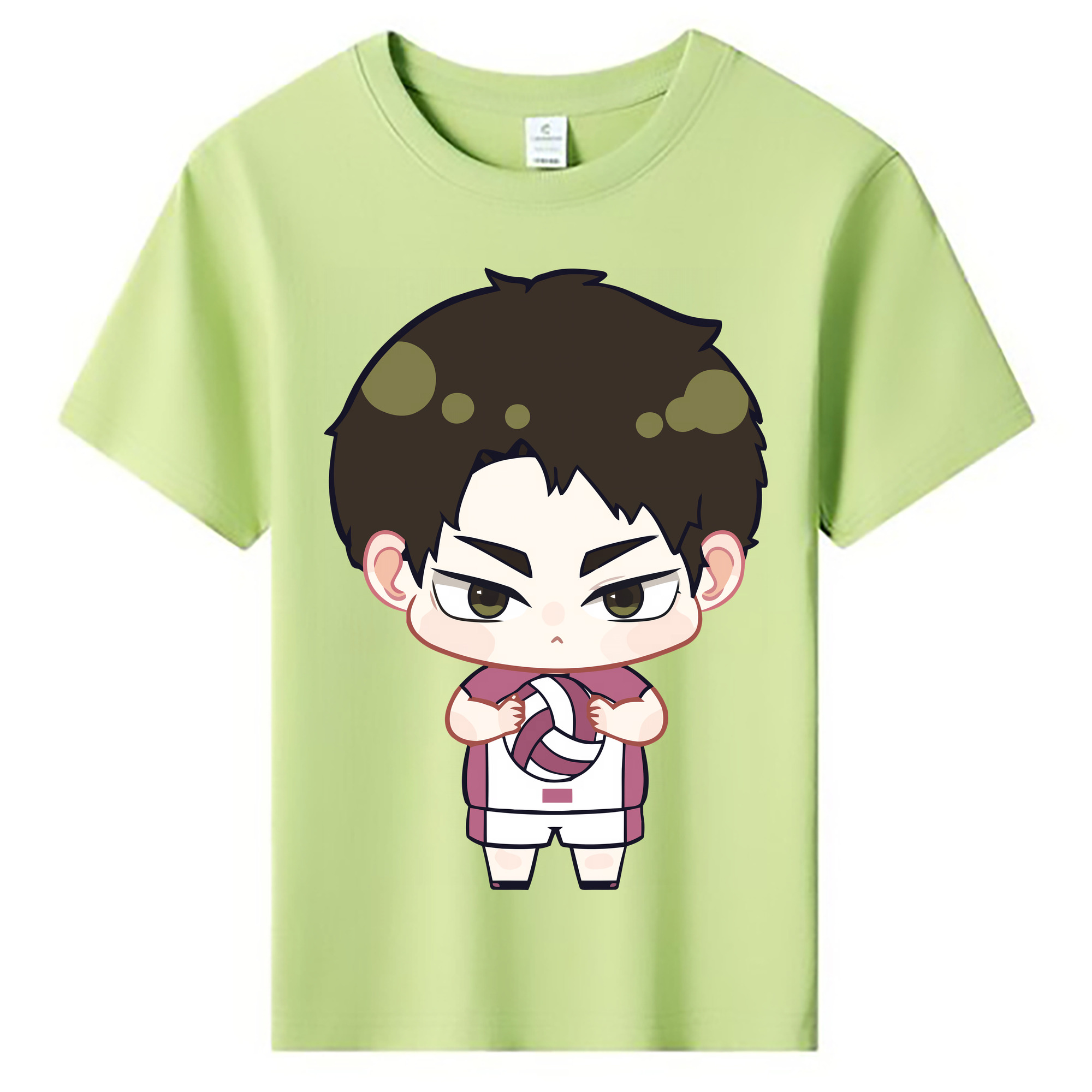 （画像用） ハイキュー!! Haikyu!! 綿100％キッズTシャツ（フロントプリント）